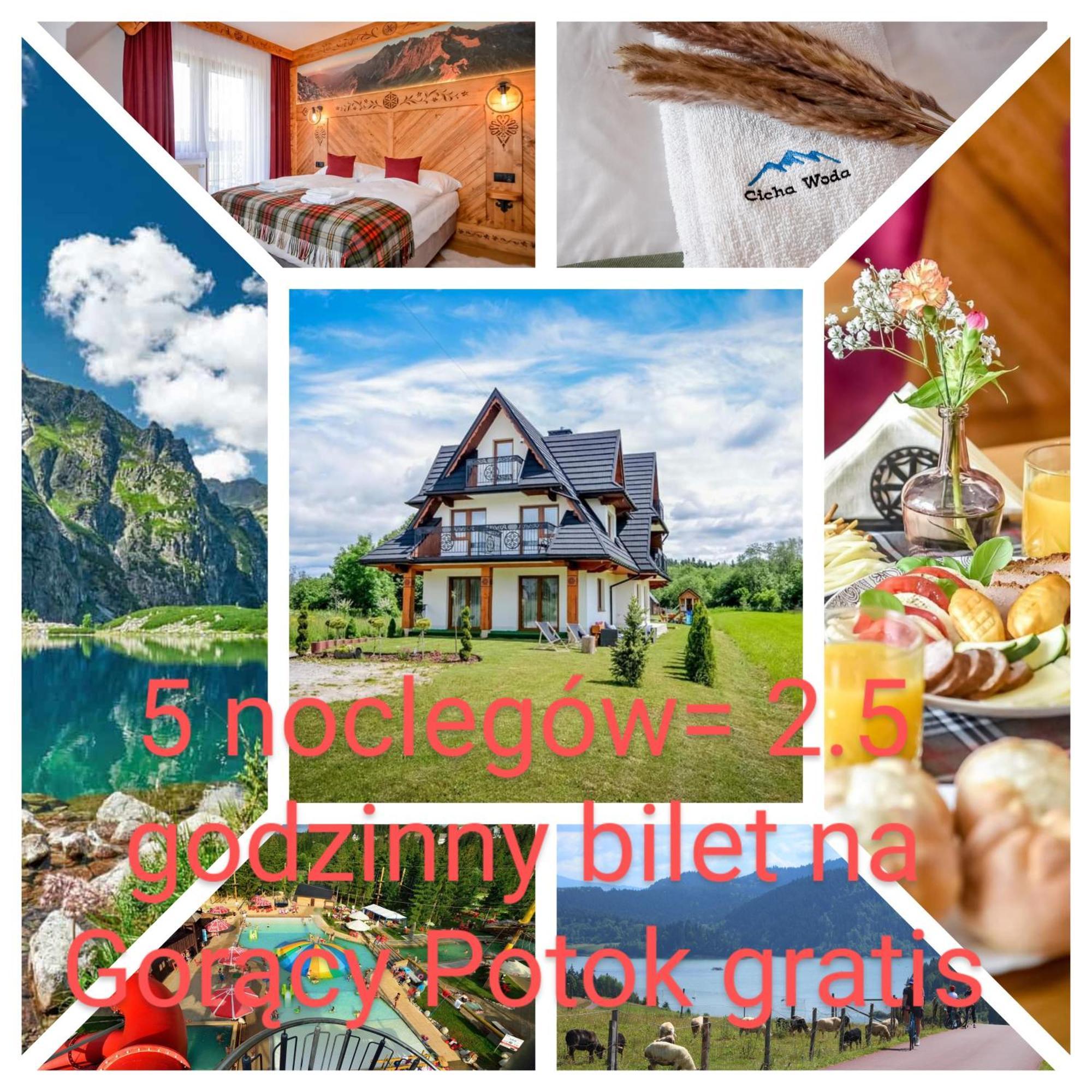 Cicha Woda 300 M Od Goracy Potok I Termy Szaflary Bed & Breakfast Dış mekan fotoğraf